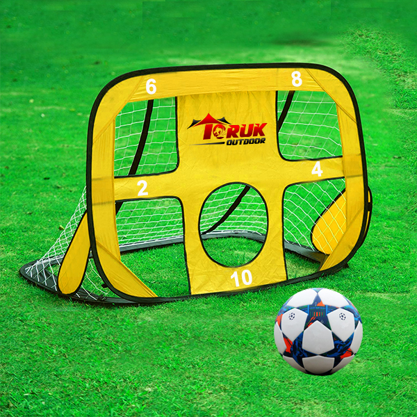 Pop Up Kids Soccer Goals Indoor Outdoor Practice With Carrybag - Buy 