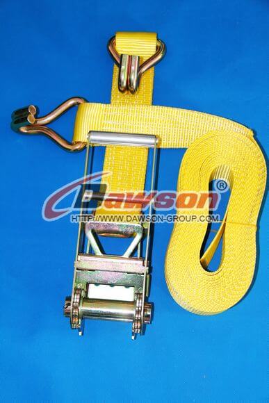 ラチェットタイダウン--75MM-100MM-ヘビーデューティーラッシングストラップ