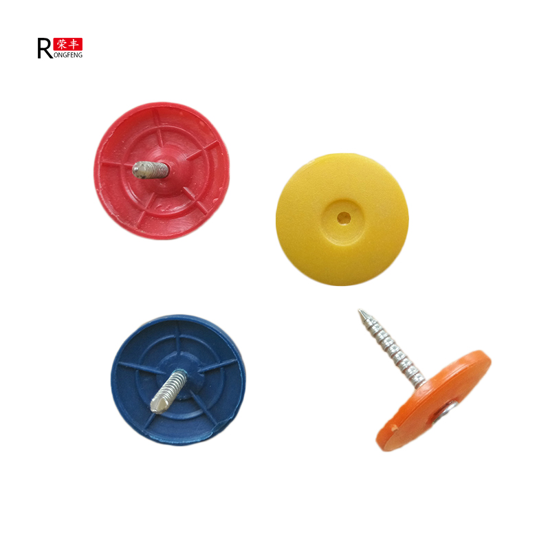 Colorful Cap Nails/Plastic Cap Nails Factory