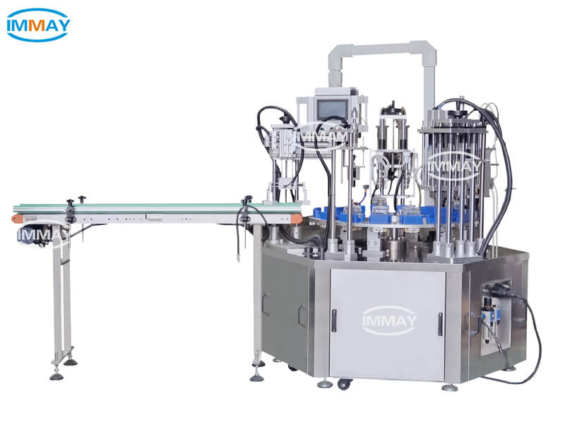 Perfume filling and crimping machine ماكينة تعبئة وتجعيد العطور