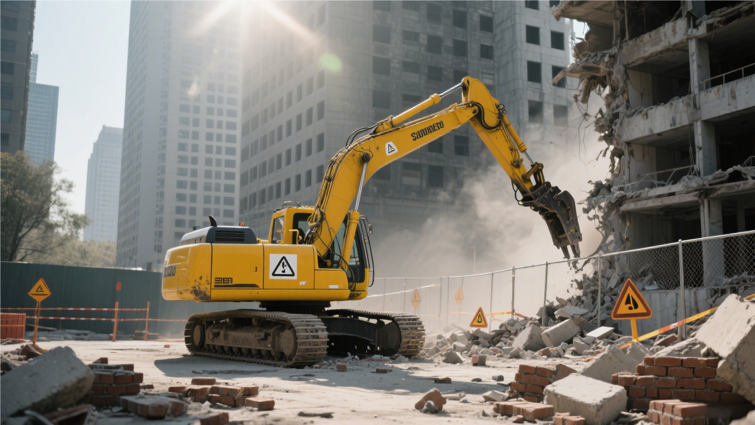 V&yacute;škov&yacute; demoličn&iacute; stroj