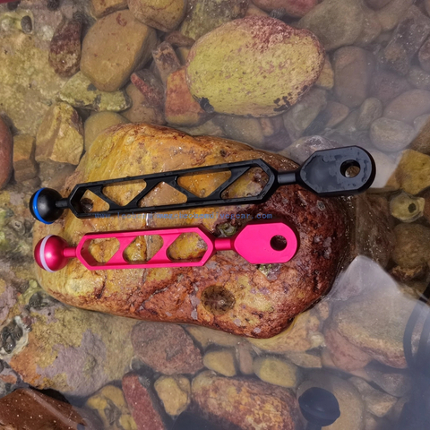 8 Inches Aluminum Underwater Camera Housing Rig Dive Light Strobe YS Head Adapter Arm 