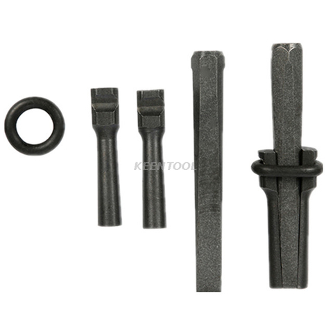 Cuñas partidas y tapones económicos para romper piedras naturales en la mina