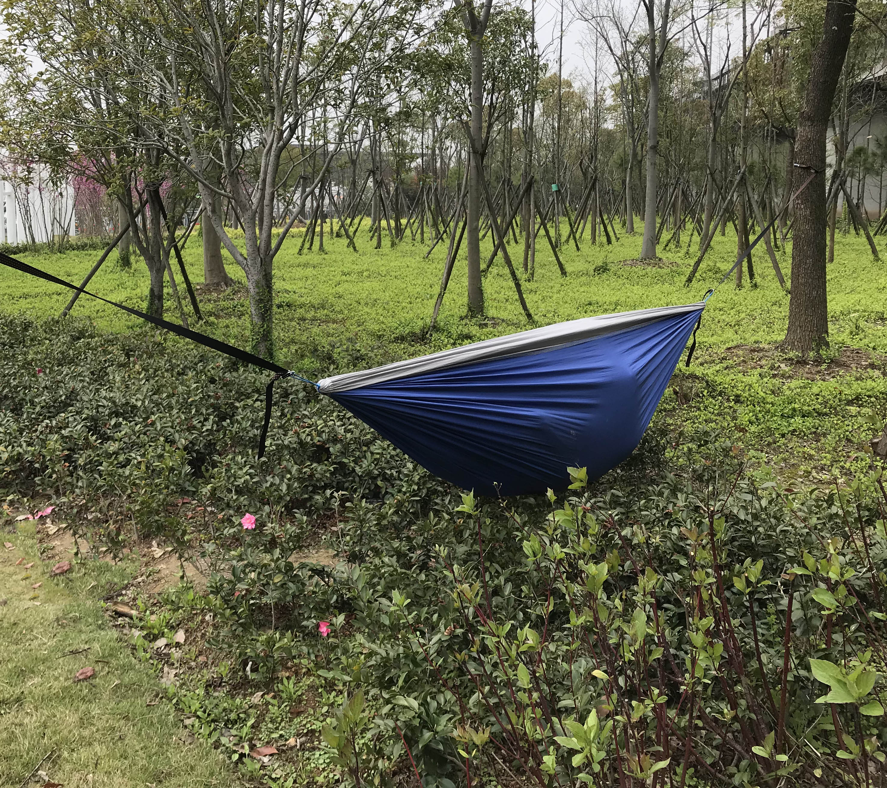 Extra Large Double Camping Sleeping Triangle Hammock 