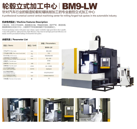 BM9-LV CNC LATHE 