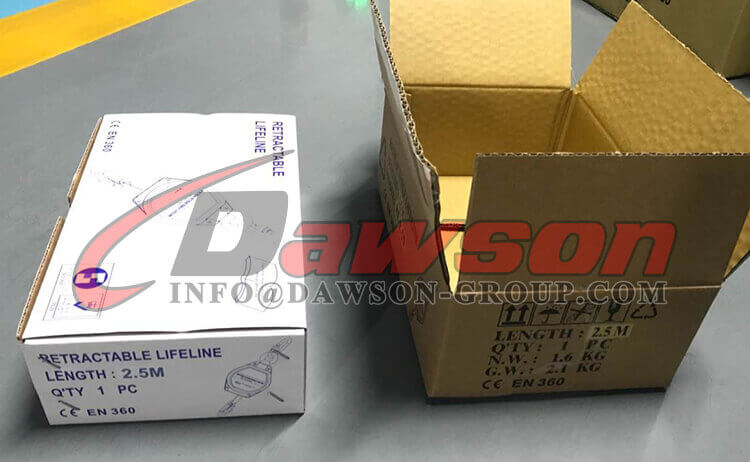Pacote de linha de vida auto-retr&aacute;til - Dawson Group Ltd. - Fabricante, fornecedor, f&aacute;brica na China