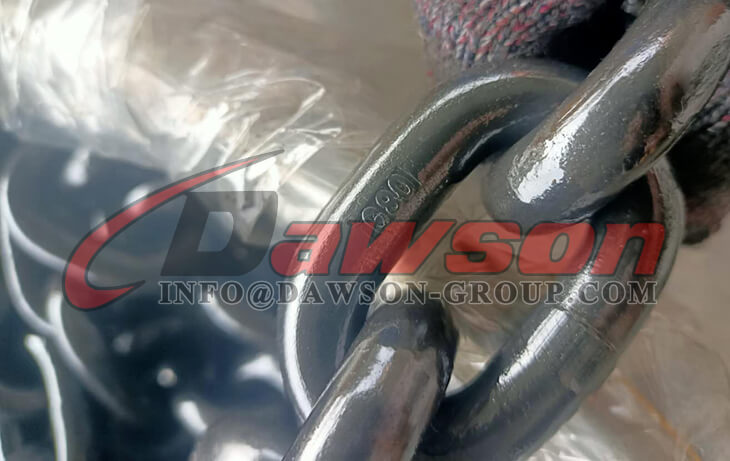 Cadena de eslabones cortos de &oacute;xido negro G80, cadena de elevaci&oacute;n de grado 80 - Dawson Group Ltd. - Fabricante, proveedor de China