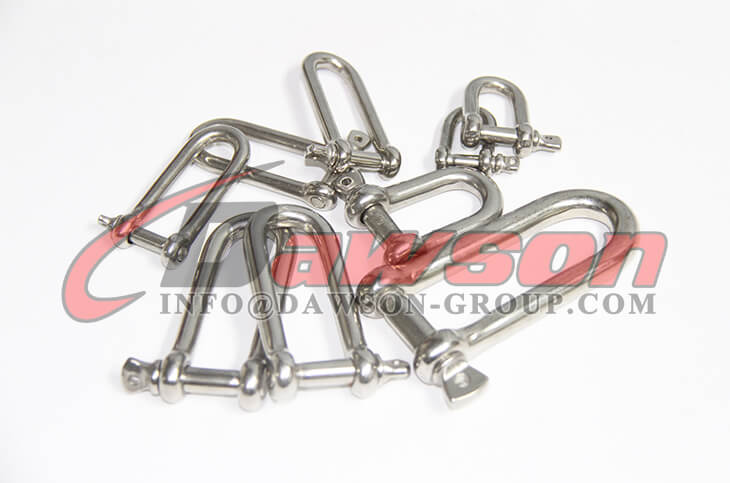 ステンレス鋼 304 AISI316 ロックピン付きシャックル、ロングプレートシャックル - Dawson Group Ltd. - 中国メーカー、サプライヤー、工場