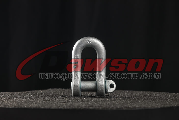 カラーピン付き溶融亜鉛メッキシャックル DIN 82101 タイプ A、電気亜鉛メッキシャックル - Dawson Group Ltd. - 中国工場