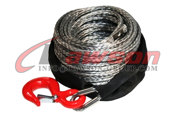 Cuerda de cabrestante sint&eacute;tica HMPE, cuerda trenzada de UHMWPE de 12 hilos - Dawson Group Ltd. - Fabricante, proveedor de China