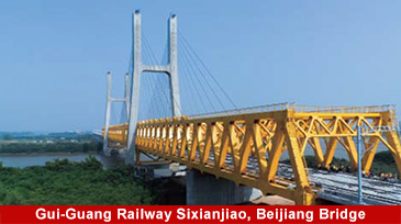 Ferrocarril Gui-Guang Sixianjiao, Puente Beijiang, Puente atirantado - Dawson Group Ltd. - Fabricante, proveedor y f&aacute;brica de China