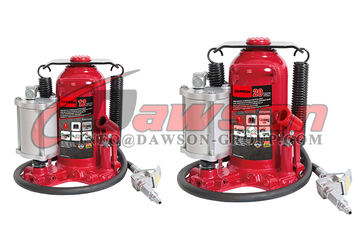 Gatos de botella hidr&aacute;ulicos neum&aacute;ticos de 12 toneladas y 20 toneladas, equipos para autom&oacute;viles profesionales - Dawson Group Ltd. - Proveedor de China, F&aacute;brica