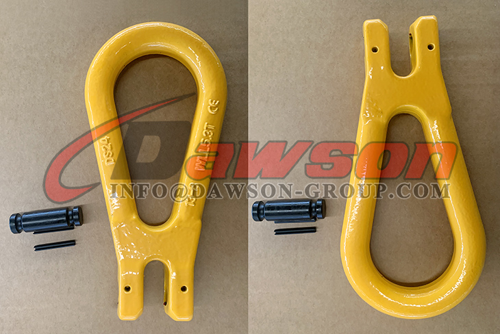 DS270 G80 WLL 5.3T Clevis Pear Link, Clevis Omega Link para levantar eslingas de cadena - Dawson Group Ltd. - Proveedor de China