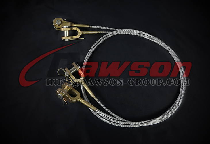 Eslingas de cable DAWSON con casquillo de peltre abierto galvanizado - Dawson Group Ltd. - Proveedor de China, F&aacute;brica