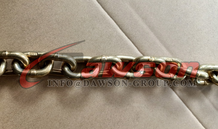 Conjunto de cadenas de seguridad para remolque G70 con gancho de horquilla deslizante - Dawson Group Ltd. - F&aacute;brica, fabricante, proveedor de China