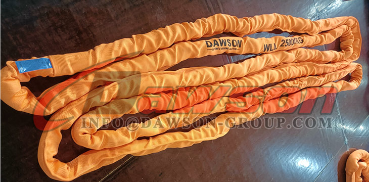 WLL 25T ポリエステル ラウンド スリング - Dawson Group Ltd. - 中国メーカー、工場