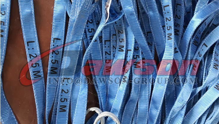 WLL 1.6 トン ポリエステル ウェビング スリング - リフティング スリング - Dawson Group Ltd. - 中国メーカー、サプライヤー、工場