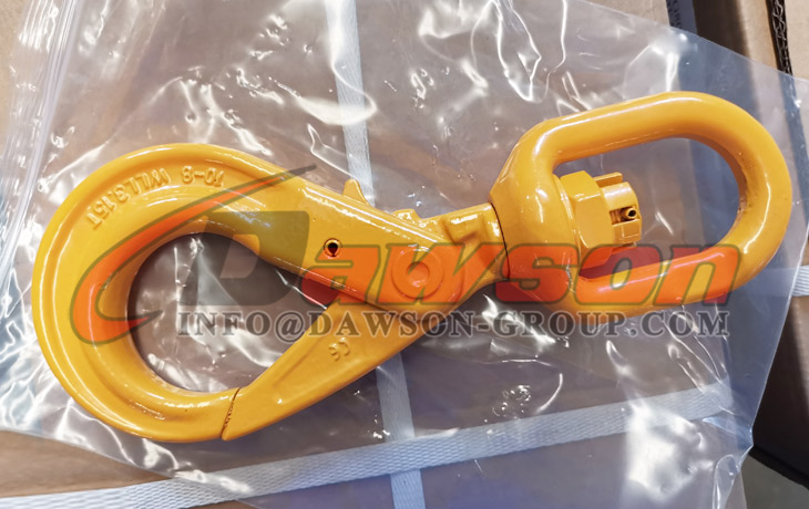 DS083 G80 Gancho autoblocante giratorio de tipo europeo para eslingas de cadena - Dawson Group Ltd. - Fabricante, proveedor y f&aacute;brica de China