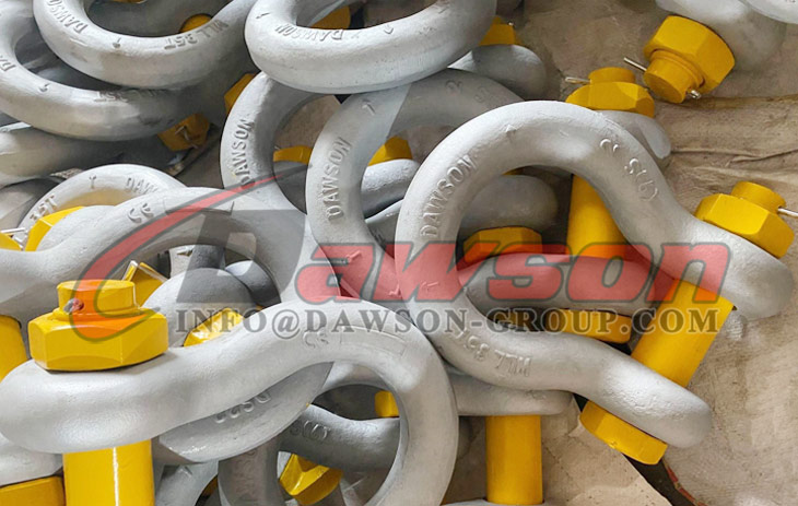 Grillete de anclaje tipo perno tipo EE. UU., Grillete de arco con pasador y tuerca de seguridad, Grillete de arco tipo perno S6 - Dawson Group Ltd. - Fabricante, proveedor y f&aacute;brica de China