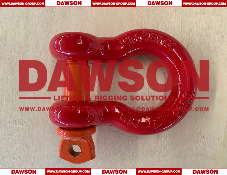 DAWSON DS758 Grado G8 T8 5-16 -2 Grillete de arco de aleaci&oacute;n tipo tornillo, grillete de anclaje con pasador de tornillo - Dawson Group Ltd. - Fabricante de China