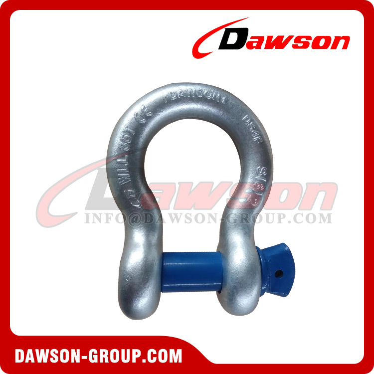 Dawson Brand Hot Dip Galvanized US Type DG209 Bow Shackle with Screw Pin, S6 High Strength Screw Pin Anchor Shackle - Dawson Group Ltd. - China Manufacturer, Supplier, Factory داوسون العلامة التجارية تراجع الساخنة المجلفن الولايات المتحدة نوع DG209 تكبل القوس مع المسمار المسمار، S6 عالية القوة المسمار دبوس مرساة القيد - Dawson Group Ltd. - الصين الصانع والمورد والمصنع