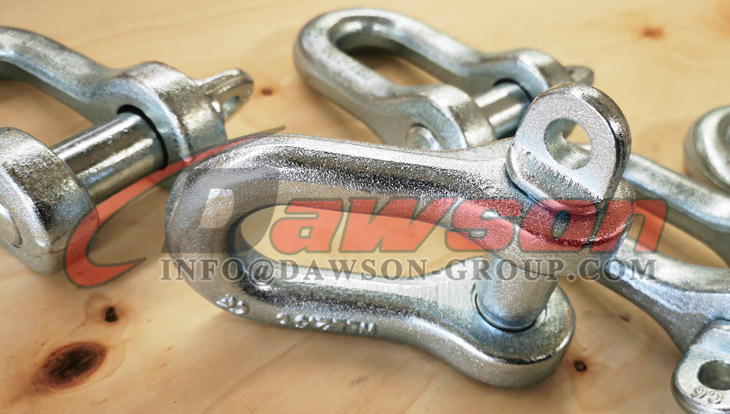 DIN 82101 溶融亜鉛メッキ シャックル、電気亜鉛メッキ チェーン シャックルを形成 - Dawson Group Ltd. - 中国工場、メーカー、サプライヤー