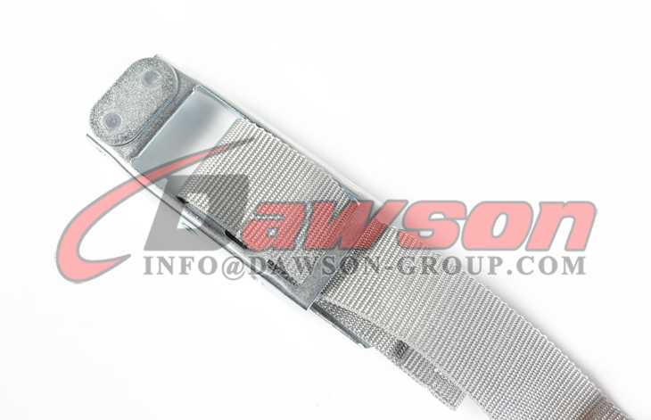 BS EN12195-2 45MM LC 350daN أشرطة إبزيم رمادية مركزية مع خطاف مخلب - Dawson Group Ltd. - الصين الصانع