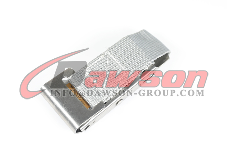 BS EN12195-2 45MM LC 300daN أشرطة إبزيم رمادية مركزية مع خطاف مسطح - Dawson Group Ltd. - الصين الصانع