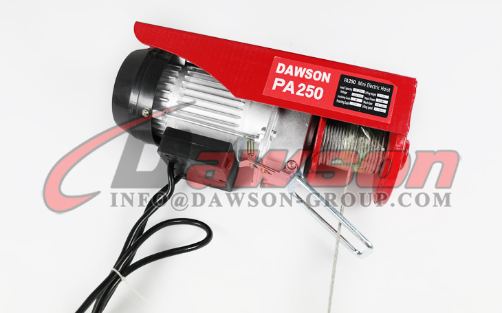 Mini polipasto de cable el&eacute;ctrico de acero DS-PA200 para elevaci&oacute;n - Dawson Group Ltd. - Fabricante, proveedor de China