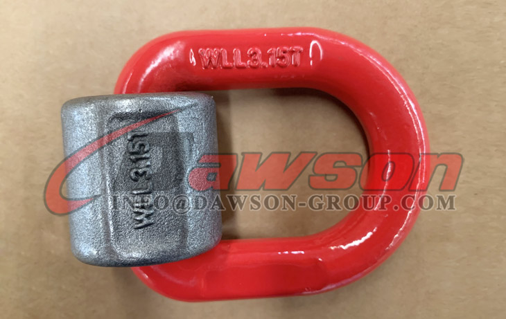 DS344 G80 Soldadura en anillos en D de elevaci&oacute;n, Enlace en D pivotante soldado de grado 80 - Dawson Group Ltd. - Fabricante, proveedor de China