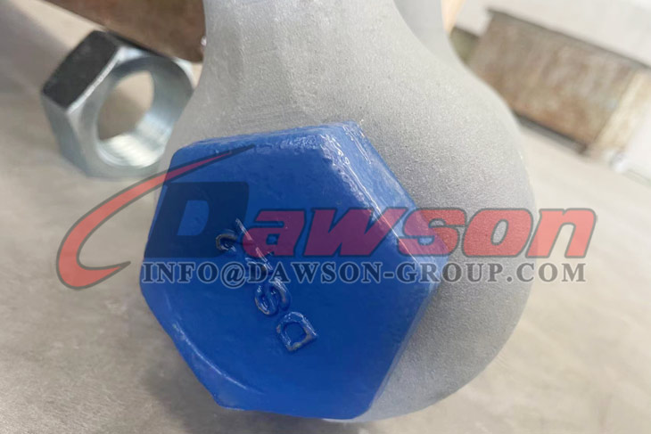 DAWSON BRAND Grau T8 DG2130A Manilha de arco de liga de a&ccedil;o forjado com pino de seguran&ccedil;a, Manilha de &acirc;ncora tipo parafuso classe G8 DG2140 80T - Dawson Group Ltd.