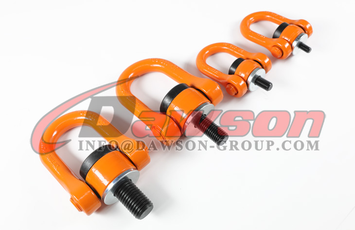 Manilha girat&oacute;ria dupla de rosca DAWSON UNC, anel de talha girat&oacute;ria G80, anel de talha girat&oacute;ria de liga de a&ccedil;o G80 para eleva&ccedil;&atilde;o - Dawson Group Ltd.