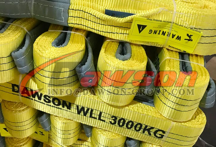WLL 3 トン ポリエステル ウェビング スリング - リフティング スリング - Dawson Group Ltd. - 中国メーカー、サプライヤー、工場