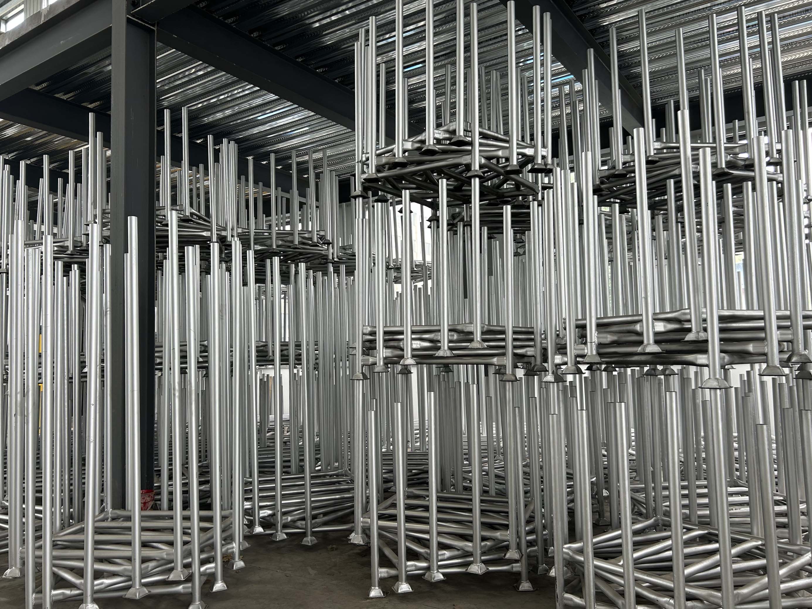 Painted Galvanized Steel Pallet 02 涂料镀锌钢托盘02