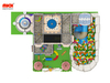 80sqm Castle Tema 3 niveles Playhouse para niños
