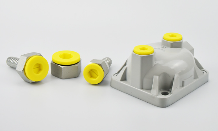 Round Plastic Male Thread Plug (YZF-FU006) 