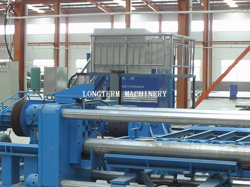 Fire extinguisher bottom pressing machine