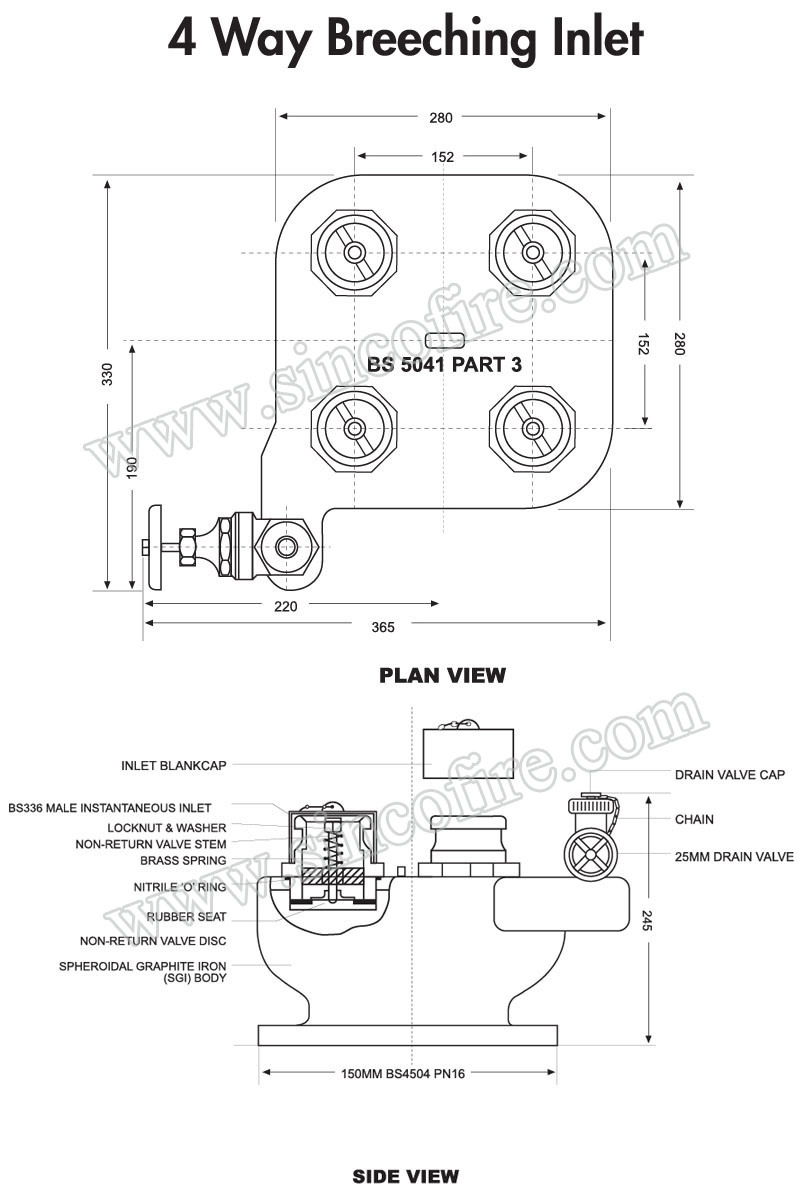 2-way-breeching-inlet-fire-hydrant-valve