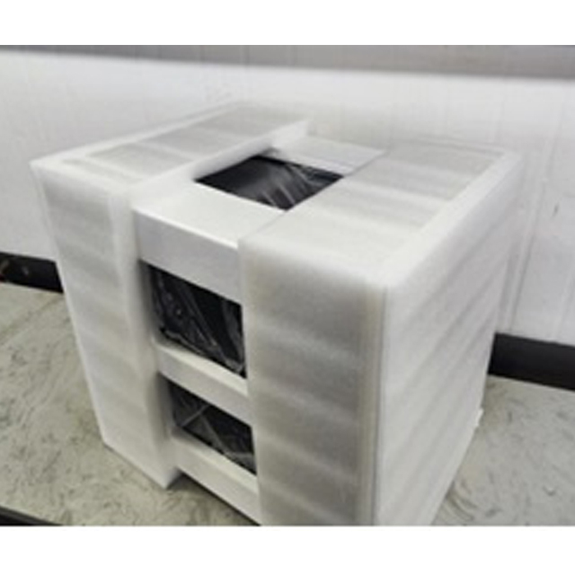 KIM15 Ice Maker Packaging | Shockproof EPE Foam for Safe Transport Embalaje protector de espuma EPE para máquina de hielo KIM15: protección de envío a prueba de golpes