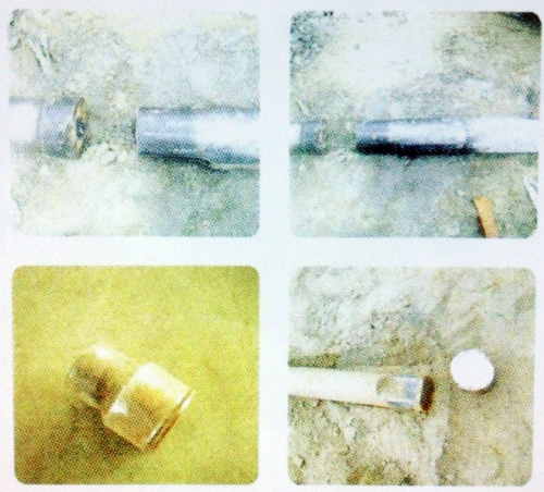 blank firing- drill rod damage