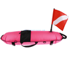 Scuba Dive Torpedo Shape Buoy Signal Float with Flag For Freediving And Spearfishing