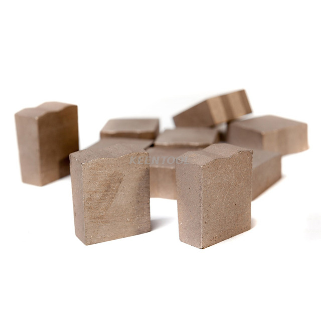 Segmentos de diamante sinterizado para brocas sacanúcleos y hojas de sierra de diamante