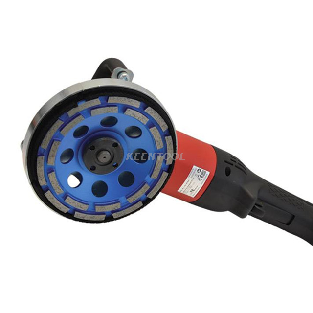 Discos de esmeril com copo de diamante para trabalhos em pedra e concreto 