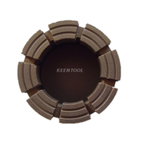 Пропитанные алмазом геологические буровые коронки Bq Nq Hq Pq