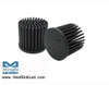 GooLED-EDI-5850 Pin Fin Heat Sink Φ58mm for Edison