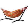 2019 Newest Print Design Cotton Iron Garden Hammock Stand Chair Bed