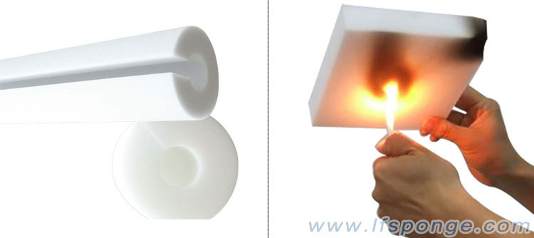 lfsponge melamine foam Flame retardancy mousse de mélamine lfsponge ignifuge