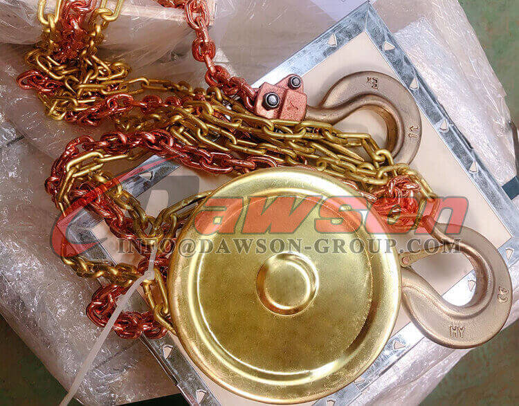 ノンスパークチェーンブロック、チェーンホイスト - Dawson Group Ltd. - 中国メーカー、サプライヤー、工場
