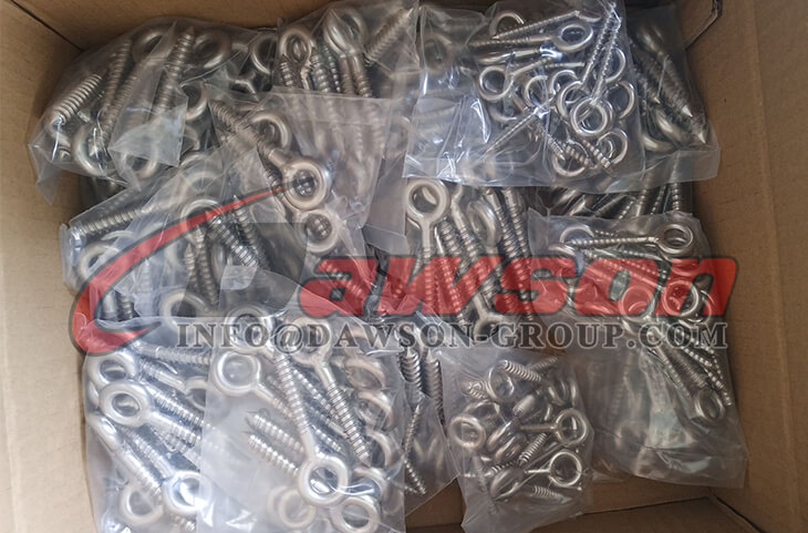 SS AISI304 木ネジラグアイボルト、ネジアイボルト - Dawson Group Ltd. - 中国メーカー、サプライヤー、工場