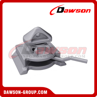 DS-BD-D2 Twistlock em cauda de andorinha 45°, trava e base tipo cauda de andorinha para contêiner de transporte
